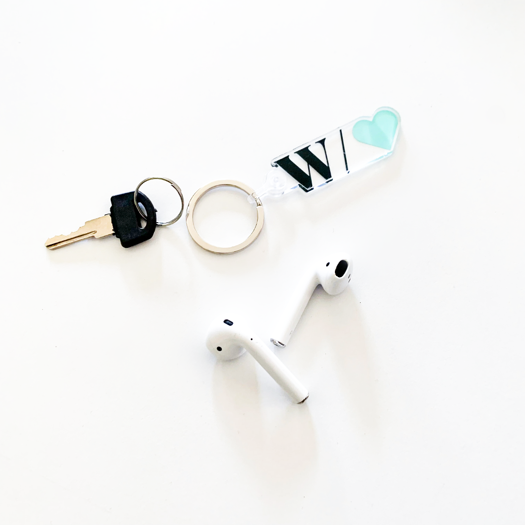 W/❤︎-Key Chain